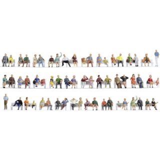 NOCH 38402 N Passanten. figuren Geverfd, Zittend