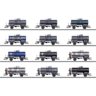 Märklin 00719 H0 ketelwagen-display van de DB