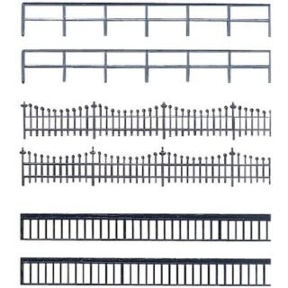 Auhagen 42 558 H0, TT IJzeren hek Kunststof model