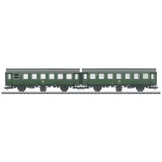 Märklin 43186 H0 ombouwrijtuig-paar 2e klas Van de DB 2e klas