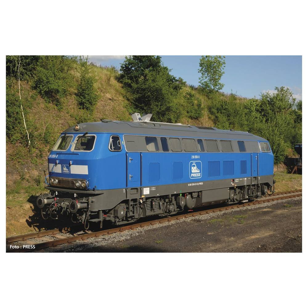 Piko G 37515 G diesellocomotief BR 218 van de perssnijbaan