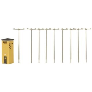 Auhagen 14489 N Transformatorvellen met betonmasten