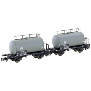 Hobbytrain H24801 N 2-delige set lichte ketelwagens EVA van de DB EVA