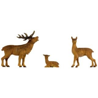 NOCH 17200 Schaal 1 Herten figuren Geverfd
