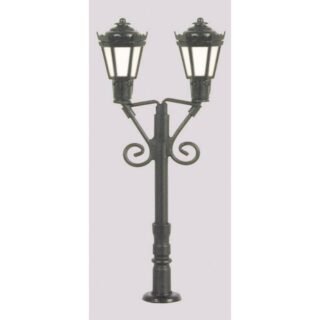 Viessmann Modelltechnik N Parklantaarn Dubbel Kant-en-klaar model 6473 1 stuk(s)