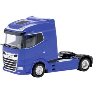 Herpa 315760-003 H0 Vrachtwagen DAF XG trekker 2-assige, ultramarineblauw