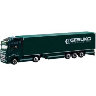 Herpa 318280 H0 Vrachtwagen Volvo FH 16 GL XL 2020 koelkoffer-zadeltrein „GESUKO”