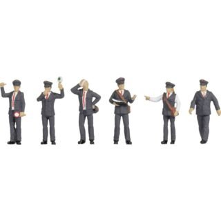 NOCH 15261 H0 Spoorwegpersoneel Oostenrijk figuren Geverfd, Staand