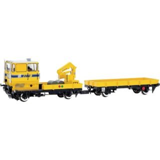 Rivarossi HR2925 H0 DBG, rottenvrachtwagen KKV 53, geel-blauw