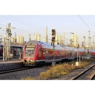 Piko H0 58803 H0 dubbeldeksrijtuig van de DB AG Dubbeldeksrijtuig 2e klas