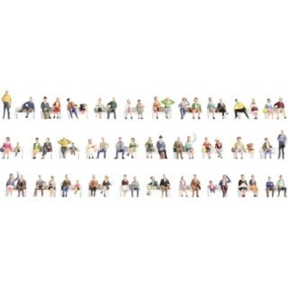 NOCH 37071 N Megavoordeelset figuren Geverfd, Zittend