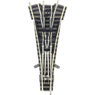 N Fleischmann Piccolo (met ballastbed) 9157 Driewegwissel 111 mm 15 ° 1 stuk(s)