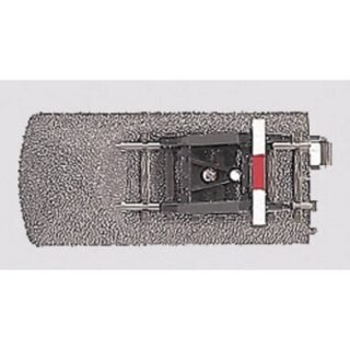 H0 Märklin C-rails (met ballastbed) 24977 Eindstuk met stootblok 77.5 mm 1 stuk(s)