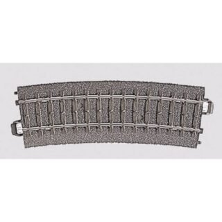 H0 Märklin C-rails (met ballastbed) 24215 Gebogen rails 6 stuk(s)