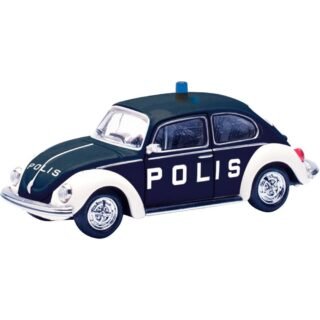 Herpa 097390 H0 Hulpdienstvoertuig Volkswagen Kever 1303 „Polis” (Zweden)
