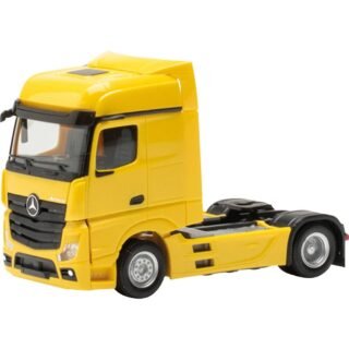 Herpa 309189-004 H0 Vrachtwagen Mercedes Benz Actros „18 Bigspace trekker, rapsgeel