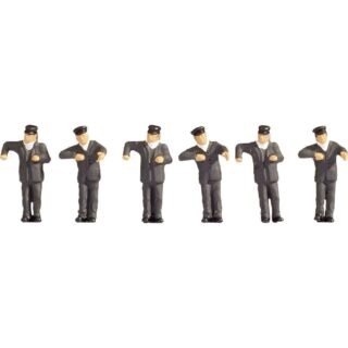 NOCH 36281 N Machinisten stoomlocomotief figuren Geverfd, Staand