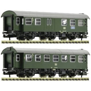 Fleischmann 809910 N set van 2 ombouwwagens 2e klas van de DB 2e klas