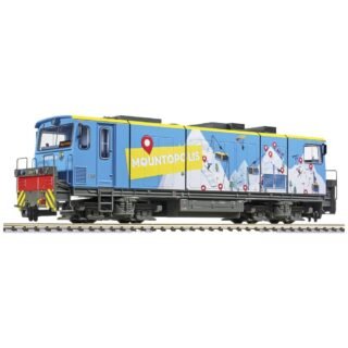 Liliput L142111 H0e diesellocomotief D16 MOUNTOPOLIS winter van de Zillertalbahn Mountopolis winter Edition