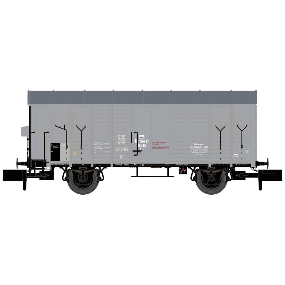 Hobbytrain H24256 N overdekte goederenwagen K3 van de KPEV