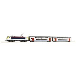 Piko H0 59108 H0 PSCwlan-startset dubbeldeks personentrein van de NMBS/SNCB
