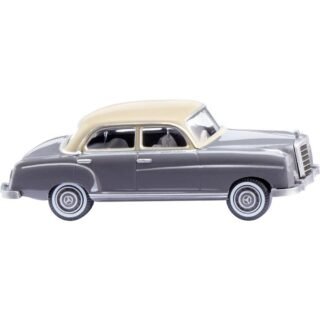 Wiking 014002 H0 Auto Mercedes Benz 220, basisgrijs/elfeenbeige