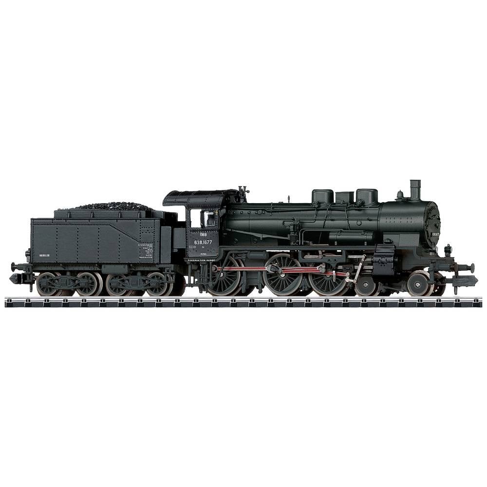 MiniTrix 16387 N stoomlocomotief BR 638 van de ÖBB