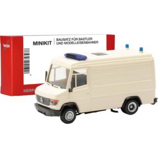 Herpa 013949 H0 Hulpdienstvoertuig Mercedes Benz Vario reddingswagen, wit