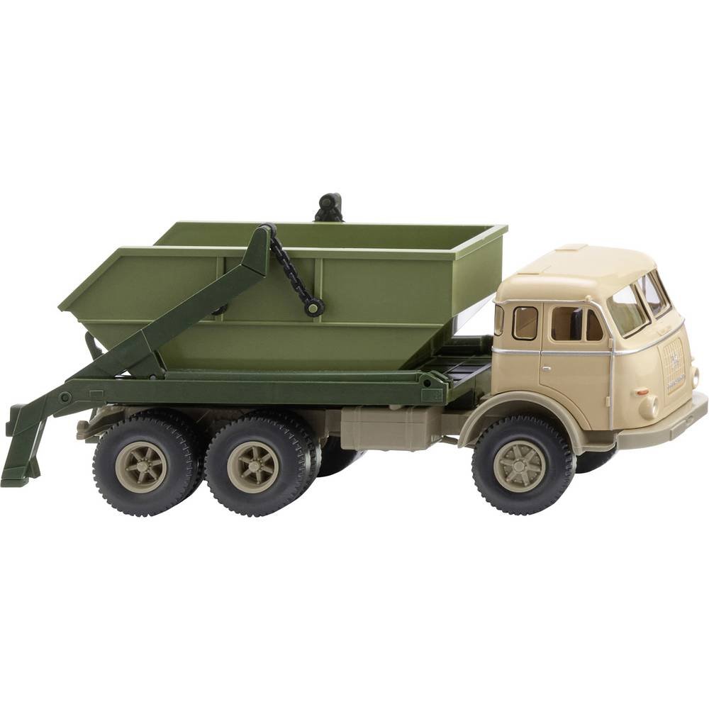 Wiking 067908 H0 Vrachtwagen Henschel Afzetkipper, beige
