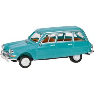 Herpa 027328-004 H0 Auto Citroën AMI 6 Break, pastelturkoois