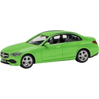 Herpa 430913-003 H0 Auto Mercedes Benz C-klasse limousine, groen licht