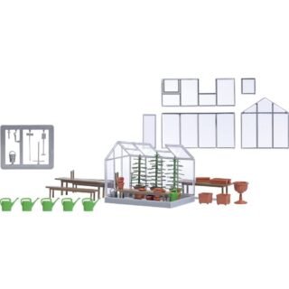 Busch 1979 H0 Cannabis-aanbouw Bouwpakket