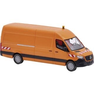 Busch 52636 H0 Auto Mercedes Benz Sprinter lange wielbasis, verkeersorge