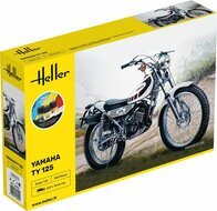 Heller 56902 STARTER KIT TY 125 Bike Bouwpakket Schaal 1:8