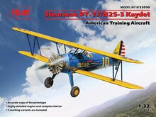 ICM 32050 Stearman PT-17/N2S-3 Kaydet , American Training Aircraft Bouwpakket Schaal 1:32