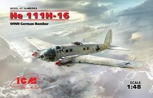 ICM 48263 He 111H-16, WWII German Bomber Bouwpakket Schaal 1:48