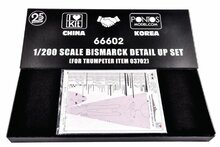 I LOVE KIT 66602 Bismarck detail up set (for Trumpeter item 03702) Schaal 1:200