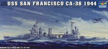 Trumpeter 05310 USS San Francisco CA-38 Bouwpakket Schaal 1:350