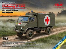 ICM 35138 Unimog S 404, German Military Ambulance Schaal 1:35
