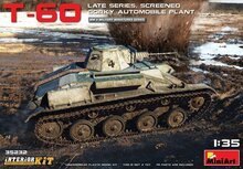 MiniArt 35232 T-60 Late Series,Screened(Gorky Plant) Int.Kit Schaal 1:35