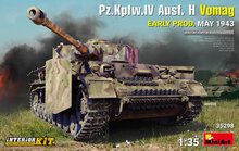 MiniArt 35298 Pz.Kpfw.IV Ausf. H Vomag. Early Prod. (May 1943) Interior Kit Schaal 1:35