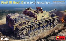 MiniArt 35336 StuG III Ausf. G Mar 1943 Alkett Prod Schaal 1:35