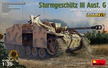 MiniArt 35338 Sturmgeschutz III Ausf. G April 1943 Alkett Prod. Interior Kit Schaal 1:35
