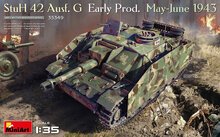MiniArt 35349 StuH 42 Ausf. G Early Prod (May-June 1943) Schaal 1:35