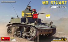 MiniArt 35404 M3 Stuart Early Prod. Interior Kit Schaal 1:35