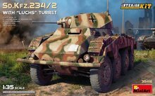 MiniArt 35416 Sd.Kfz.234/2 with “Luchs” Turret. Interior Kit Schaal 1:35
