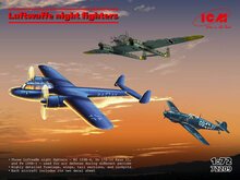 ICM 72209 Luftwaffe night fighters (Messerschmitt Bf 109E-4, FW 189A-1, Do 17Z-10) Schaal 1:72