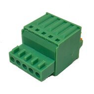 VPEB 5p 3,81mm plug (rising clamp screw)