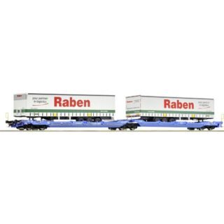 Roco 6600117 Containerwagen DC
