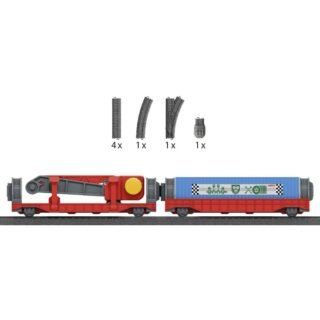 Märklin World 44347 H0 uitbreidingsset laden met kraanwagen